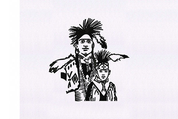 Chief His Son Design Review for Seasonal Embroidery