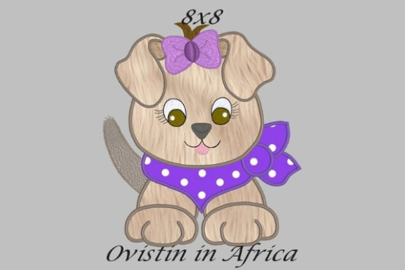 Cool Baby Puppy Large: A Designer’s Take on a Charming Embroidery Design