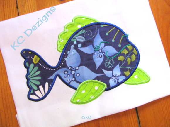 Cute Fish 03 Applique Review for Seasonal Embroidery