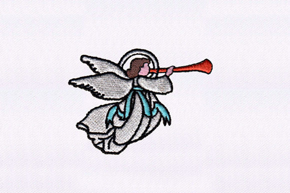 Horn Blowing Angle: A Playful Embroidery Design Review