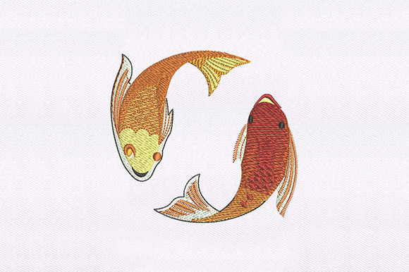 Koi Carp Fishes Design Review for Boutique Sweatshirts