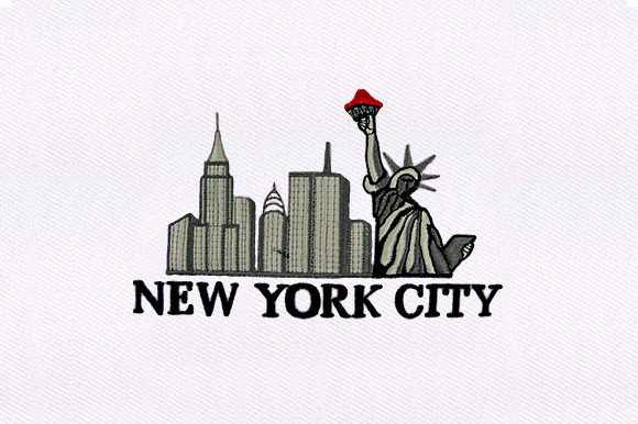 New York City Design: A Stylish Embroidery for Real Projects