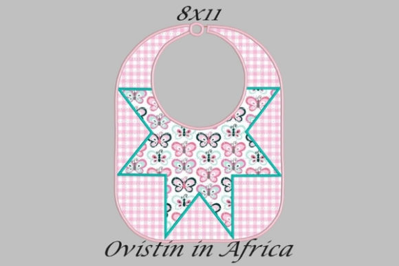 Pink Star Adorable Baby Bib Large Review