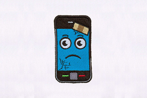 Plastered Mobile Embroidery Design Review