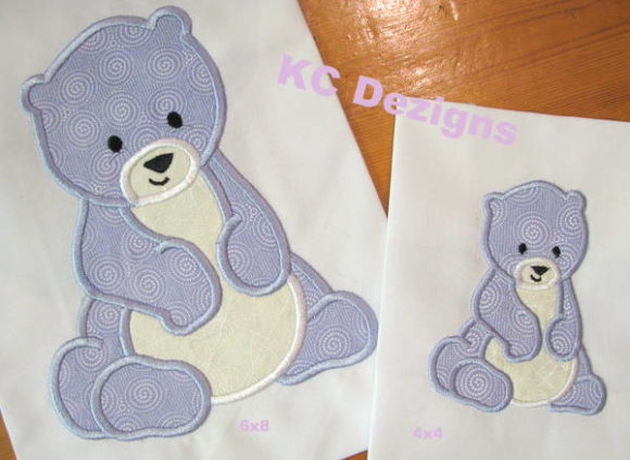 Polar Bear Applique: A Must-Have for Craft Fair and Handmade Markets
