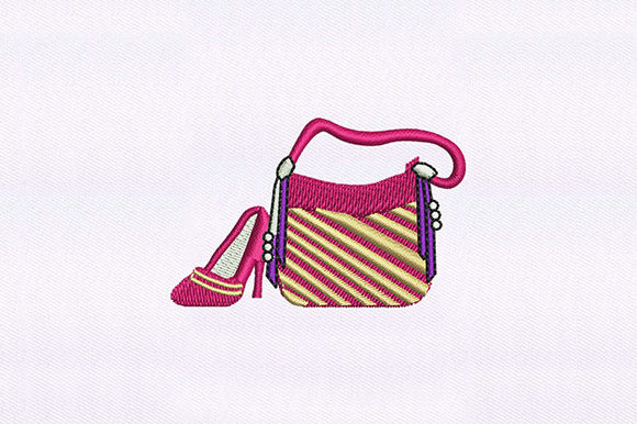 Women Bag Shoe Embroidery Design Review